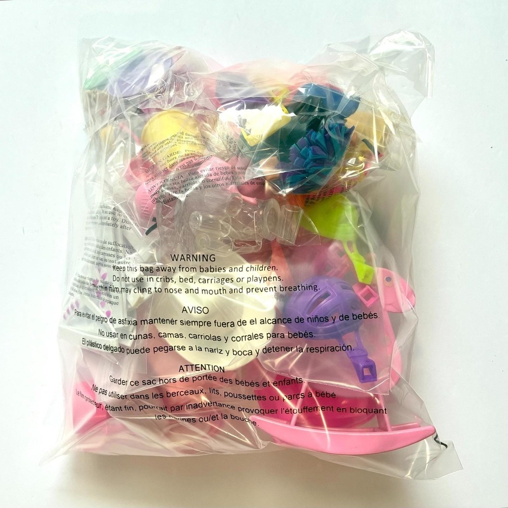 Vtg Barbie Accessories Lot Kitchen Sports Hat Pool Float Dishes Boom Box 100 pcs - Picture 12 of 12